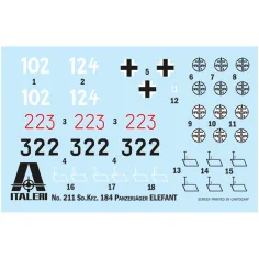 Italeri: 1/35 Sd.Kfz. 184 Elefant cacciacarri modello immagine 5