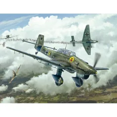 Italeri 1/48 Junkers Ju 87B Stuka modello di aereo immagine 4