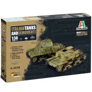 Italeri 1/56 Carri Armati Italiani &amp; Semoventi modello di carro armato