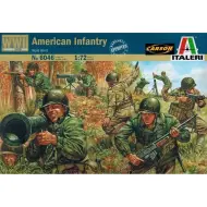 Italeri 1/72 Fanteria Americana WWII. figure di soldati in scala.