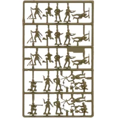 Italeri 1/72 Fanteria Americana WWII. figure di soldati in scala. immagine 2