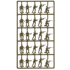 Italeri 1/72 Fanteria Americana WWII. figure di soldati in scala. immagine 3