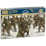 Italeri 1/72 Fanteria U.S.A. WWII. Uniforme Invernale - modellini di soldati in uniforme invernale.