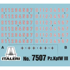 Italeri 1/72 Pz.Kpfw. III Ausf. J carro armato set di modelli da 2 pezzi immagine 2