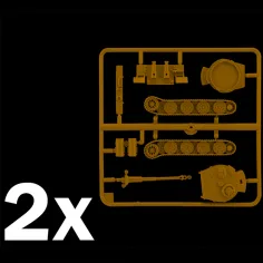 Italeri 1/72 Pz. Kpfw. VI Tiger I Ausf. E Tigre carro armato set di modelli da 2 pezzi immagine 6