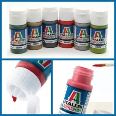 Italeri Flat Desert Tan (4859AP) - Vernice opaca per modellismo color sabbia desertica 20ml immagine 2