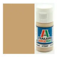Italeri Flat Sand (4720AP) - Vernice opaca color sabbia per modellismo 20ml