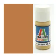 Italeri Flat US Army/Marina Militare Golfo Armatura Sabbia (4812AP) - Vernice opaca per modellismo sabbia desertica per armature US Army/Marina Militare Golfo 20ml