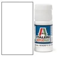 Italeri Gloss White (4696AP) - Vernice per modellismo bianco lucido 20ml