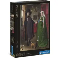 Jan van Eyck: Coppia Arnolfini Museo HQC puzzle 1000 pezzi - Clementoni