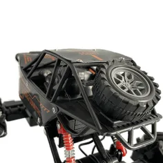 Jeep Cross Country telecomandato RC con sospensioni a molla e effetti luminosi, movimento laterale, 21 cm, 2,4 GHz immagine 6