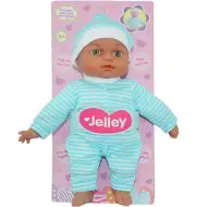 Jelley baba in abito a righe blu 25 cm