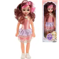 Jenny: Bambola alla moda bionda o bruna con effetti sonori 46 cm in due varianti 1 pezzo