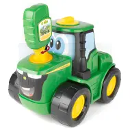 John Deere: Trattore Key n Go Johnny con chiave di avviamento e funzione di movimento