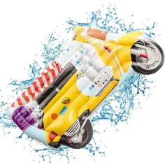 Jumbo Retro materassino gonfiabile a forma di moto 113x183cm - Mondo Toys immagine 2