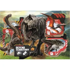 Jurassic World Maxi Super Color puzzle da 24 pezzi - Clementoni immagine 2