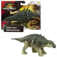 Jurassic World: Rinascita Frenzy pack figura di dinosauro Edmontonia - Mattel