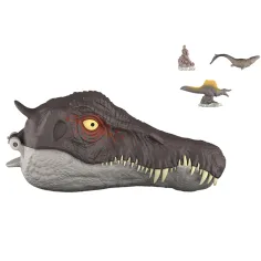 Jurassic World: Rinascita Micro Adventures set di gioco mini Spinosauro - Mattel immagine 2