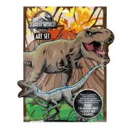 Jurassic World: Set da colorare con adesivi e 6 pennarelli