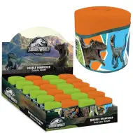 Jurassic World: Temperino a doppio foro con serbatoio Velociraptor 1 pezzo