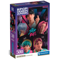 K-pop cacciatori di demoni Saja Boys puzzle da 500 pezzi - Clementoni