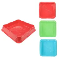 Kidscovery Vassoio per Pasta Modellabile 30x30cm in 3 Varianti 1pz