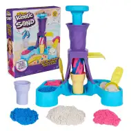 Kinetic Sand: Set gioco con sabbia modellabile per creare gelati 396g - Spin Master