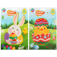 Kit di pittura con diamanti pasquale in due varianti, 1 pezzo.