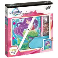 Kit per pittura con diamanti con motivo sirena - Totum