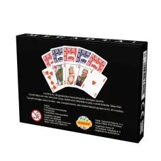 Korda All-In Deluxe doppio mazzo di carte francesi (2x52 carte + 6 jolly) immagine 2