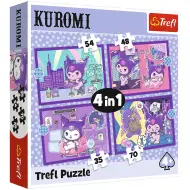 Kuromi giorni 4 in 1 puzzle - Trefl