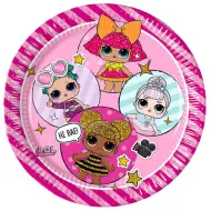 L.O.L. Surprise: set di 8 piatti di carta 23cm