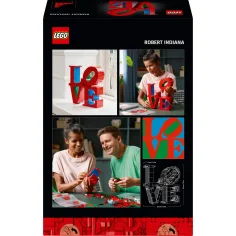 LEGO® ART: LOVE decorazione scritta (31214) immagine 5