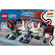 LEGO® City: Garage di F1®, auto Mercedes-AMG e Alpine (60444)