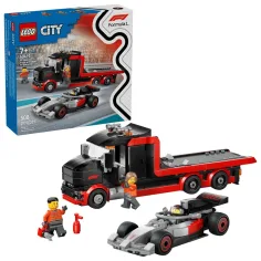 LEGO® City: camion F1® con unauto da corsa Audi F1® (60493)
