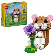 LEGO® Creator: Adorabile criceto con un fiore (31376)