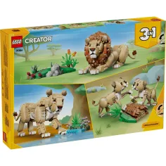 LEGO® Creator: Animali selvatici: Leone maestoso (31386) immagine 7