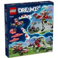 LEGO® DREAMZzz: Il robot tigre di Cooper e lauto hot rod di Zero (71497)