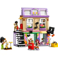 LEGO® Friends: Negozio di strumenti musicali e appartamento (42653) immagine 3