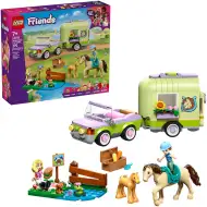 LEGO® Friends: Rimorchio per il trasporto di cavalli e puledri (42695)