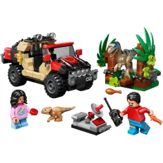 LEGO® Jurassic World: Fuga in fuoristrada dal raptor (76972) immagine 2