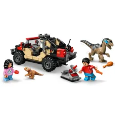 LEGO® Jurassic World: Fuga in fuoristrada dal raptor (76972) immagine 4