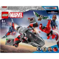 LEGO® Marvel: Captain America vs. Red Hulk battaglia (76292)