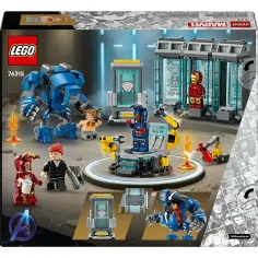 LEGO® Marvel: Il laboratorio di Iron Man: Sala delle Armature (76315) immagine 2