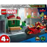 LEGO® Marvel: Iron Man con moto e Hulk (76287)