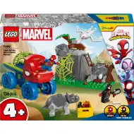 LEGO® Marvel: Squadra di Spider-Man: missione di salvataggio con il dinosauro escavatore (11199)