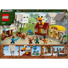 LEGO® Minecraft: Lattacco del dirigibile fantasma e del villaggio (21273) immagine 2