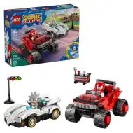 LEGO® Sonic the Hedgehog™: L’auto di Silver contro il monster truck di Knuckles (77118)