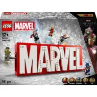 LEGO® Super Heroes: logo MARVEL e minifigure (76313)