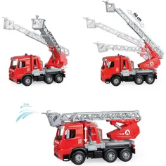 LENA: Autopompa Mercedes-Benz Arocs con scala 48cm immagine 3